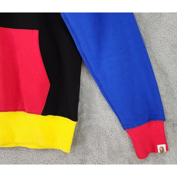 BAPE Medicom Toy Bear Shark Hoodie Unisex Medium Multicolor Full Zip Long Sleeve - Picture 9 of 16